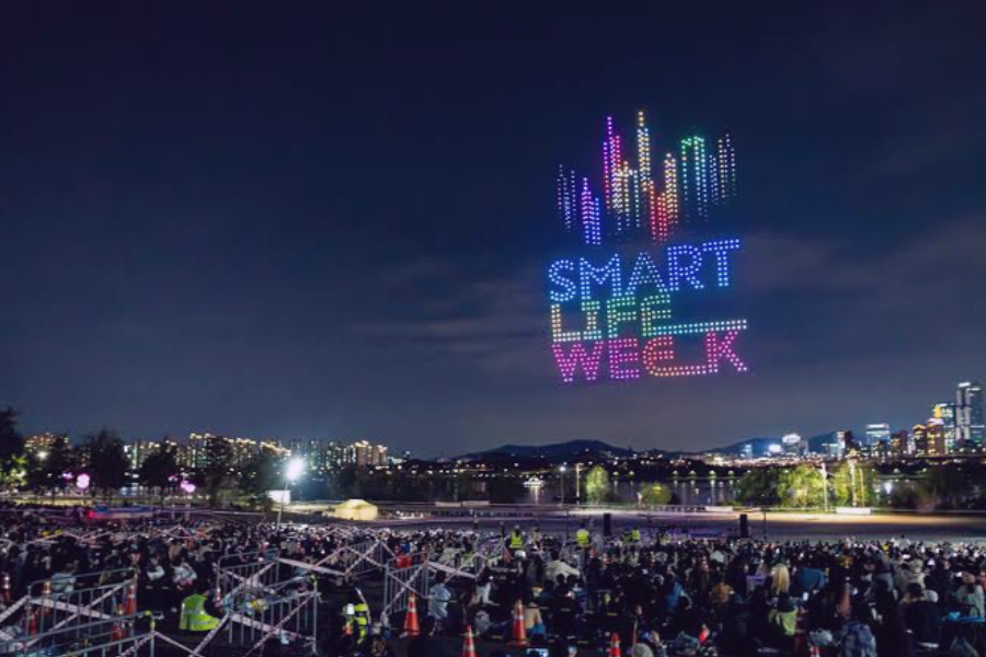 The Han River Drone Show