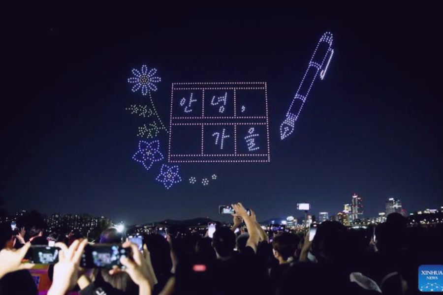 The Han River Drone Show