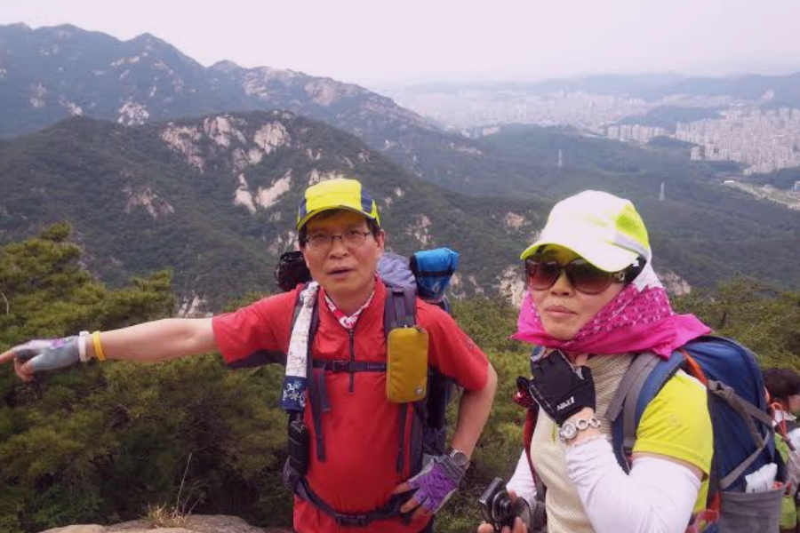 Hiking in Korea