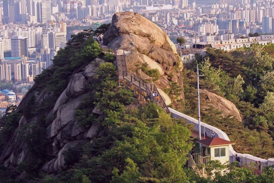 Hiking in Korea