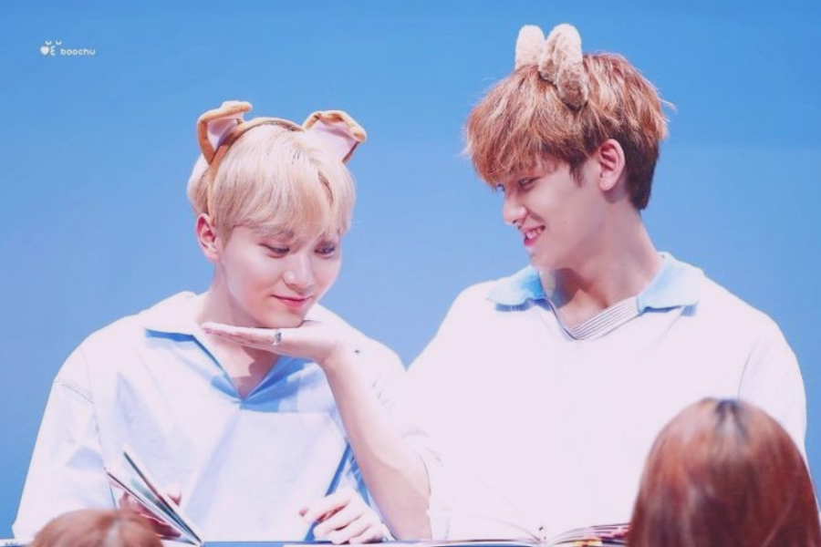 SVT Mingyu Seungkwan Aegyo