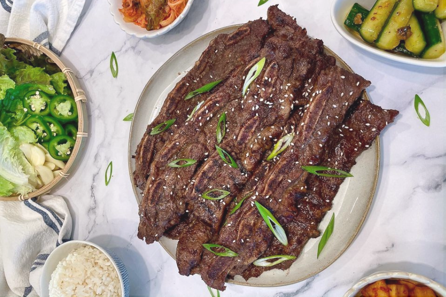 Korean Barbecue Menu