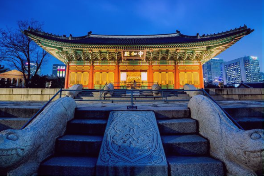 Filming spot in Korea