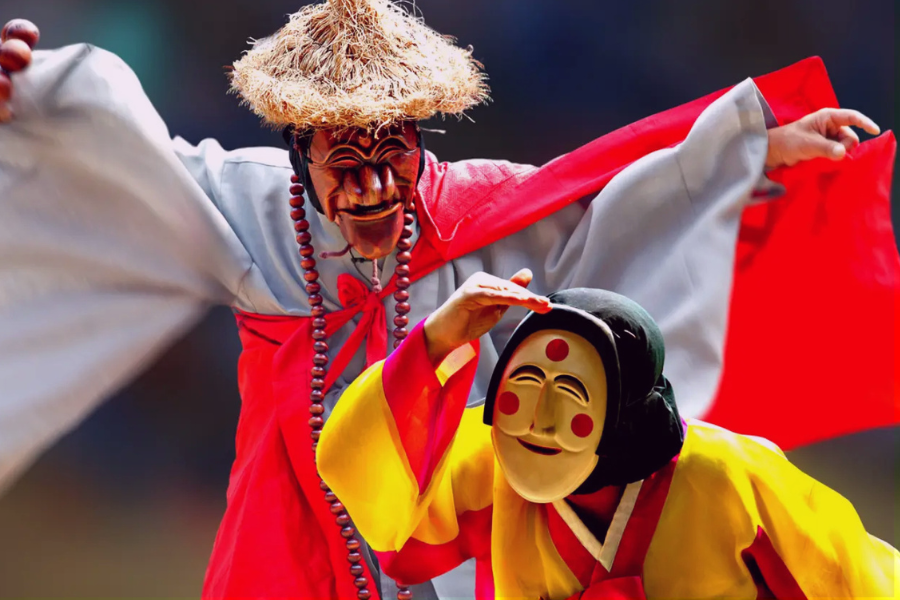 Folk Dances In Korea