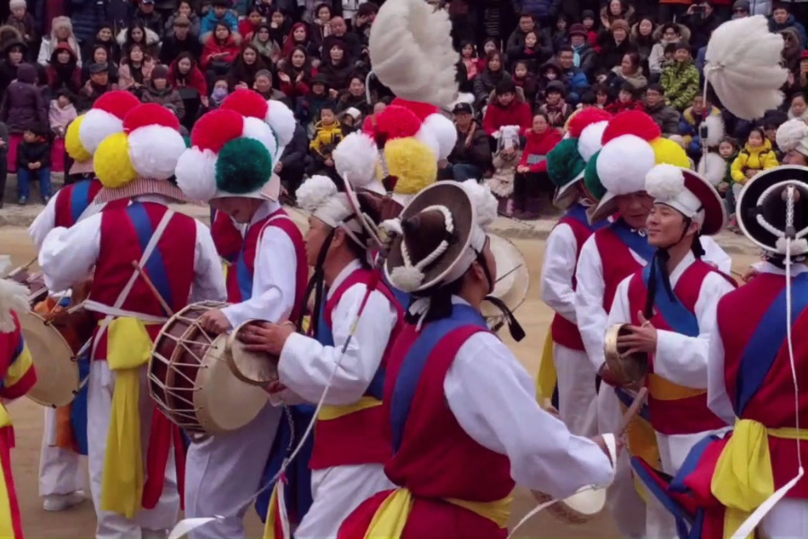 Folk Dances In Korea