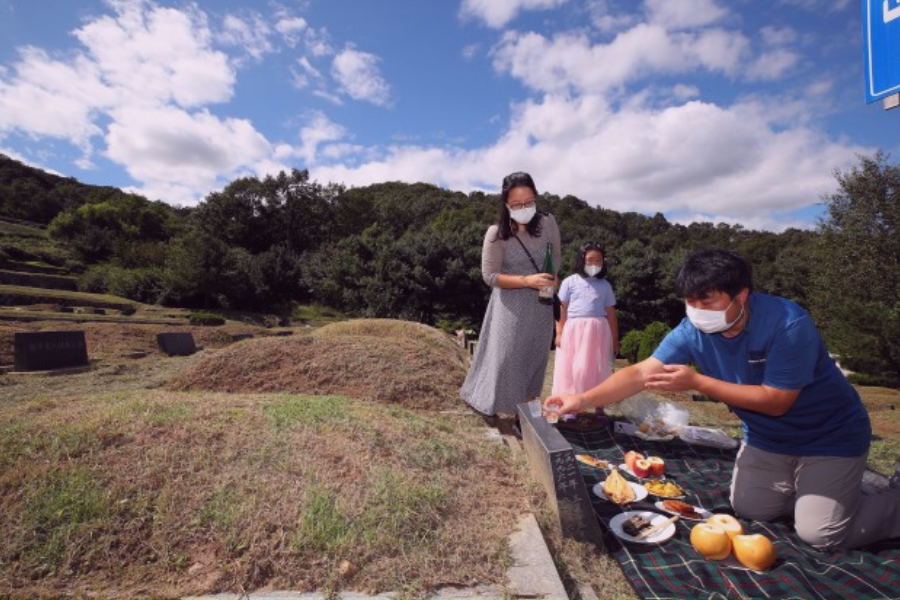 Burial Ceremony In Korea