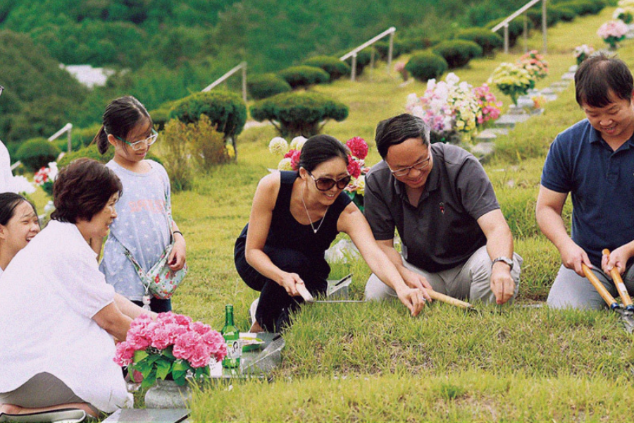 Burial Ceremony In Korea