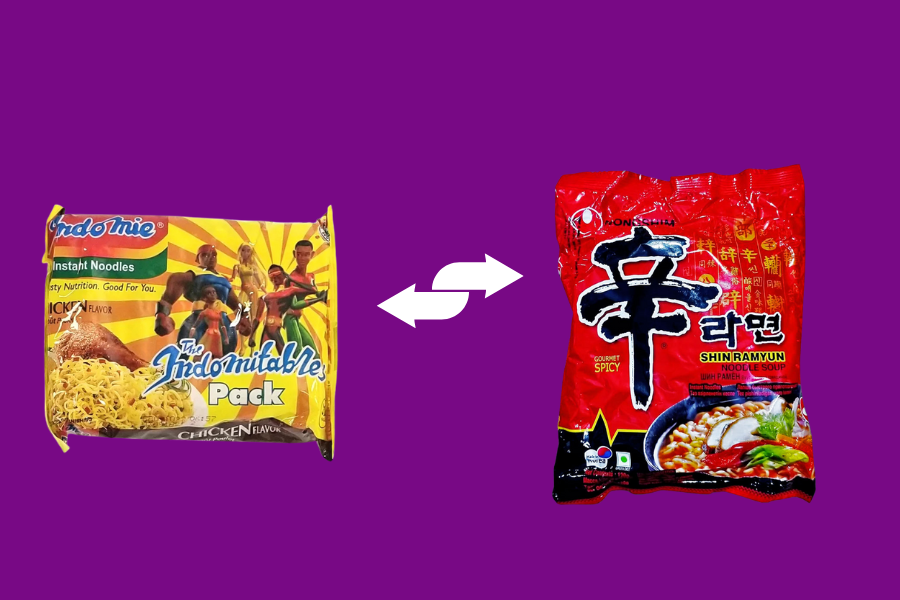 Korean And Nigerian Snacks