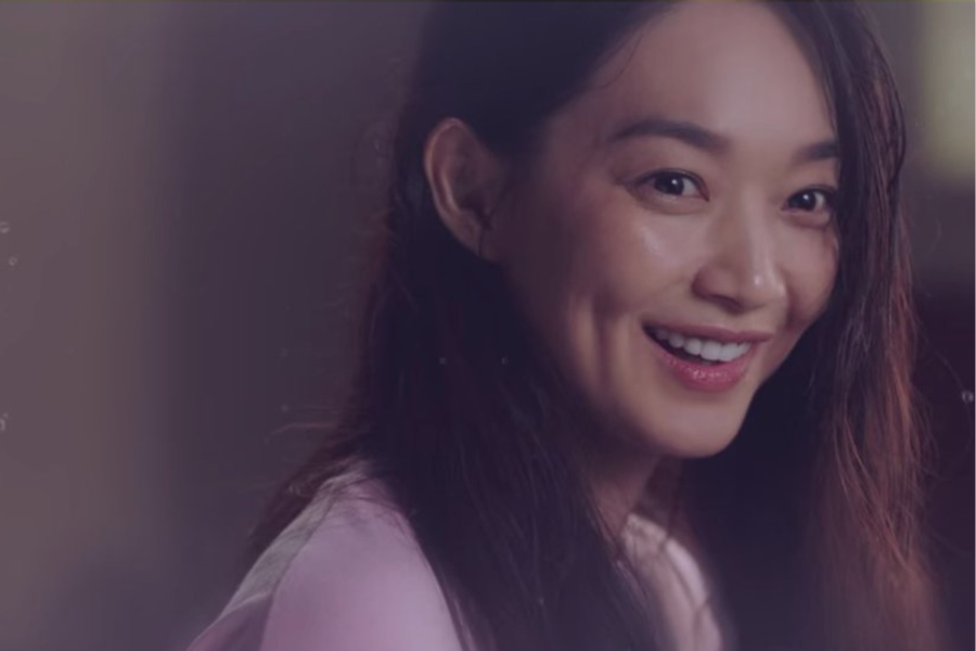 shin mina kim woo bin dimples